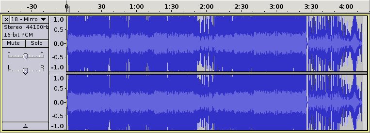 Mirror Door waveform