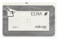 Image of the front side of an EDM, Inc. inlay.