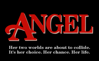Angel title logo (red)