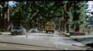 School bus on road in 1983