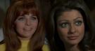 Montage of images from Beyond the Valley of the Dolls (1970).  Pictured are Dolly Read and Cynthia Myers.